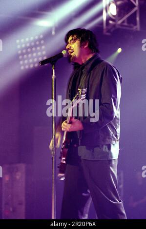 Milan Italy 2000-06-08 :Chino Moreno singer and guitarist of Deftones live concert at the Alcatraz club Stock Photo