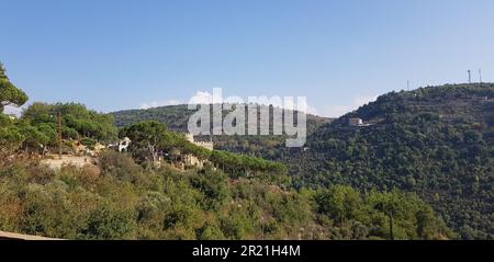 Beiteddine Palace in the Chouf reserve Stock Photo