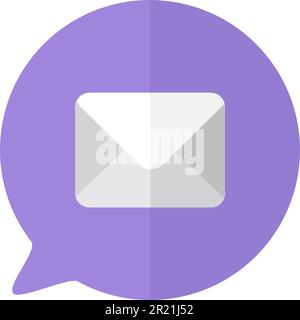 Smartphone or phone receiving message icon symbol vector illustration ...