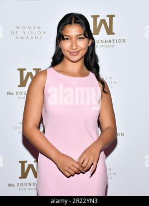 Deja Foxx attends the Ms. Foundation's Women of Vision Awards at the