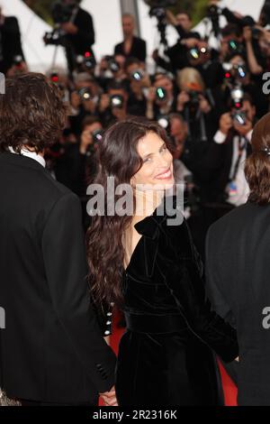 Cannes, France. 16th May, 2023. CANNES, France on 16. May 2023; Maïwenn attends the 'Jeanne du Barry' Screening & opening ceremony red carpet at the 76th annual Cannes film festival at Palais des Festivals on May 16, 2023 in Cannes, France., picture and copyright Thierry CARPICO/ATP images (CARPICO Thierry/ATP/SPP) Credit: SPP Sport Press Photo. /Alamy Live News Stock Photo
