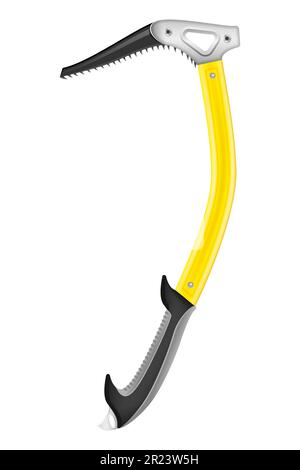 ice ax equipment for mountaineering vector illustration isolated on white background Stock Vector