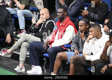 Bandja Sy of Metropolitans 92 dunks during the French championship, Betclic  Elite Basketball match between Paris Basketball and Metropolitans 92  (Boulogne-Levallois) on January 15, 2022 at Halle Georges Carpentier in  Paris, France 