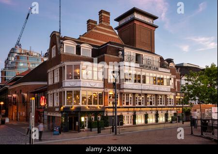 London, England - 21 June 2022: An exterior view of the Swan restaurant at the Globe Stock Photo