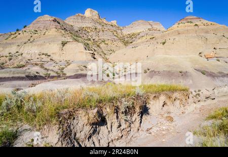 Makoshika State Park, Montana's Largest State Park Stock Photo