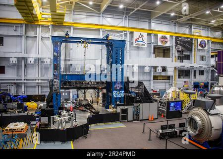 Houston USA 4th Feb 2023: The view of Astronaut Training Facility at NASA Johnson Space Center. Stock Photo