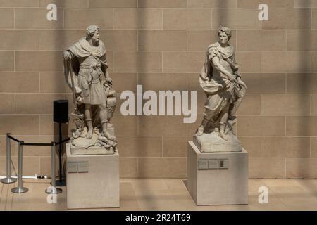 Paris, France - 05 13 2023: Louvre Museum. Hannibal by Sebastien Slodtz Stock Photo