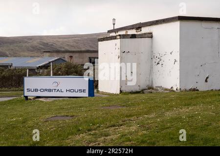 Saxavord spaceport, Unst, Shetland Stock Photo - Alamy