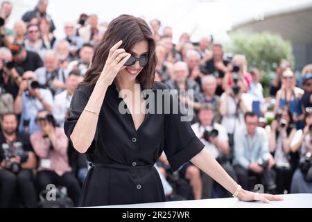 Cannes, France. 17th May, 2023. Maiwenn attending the Jeanne du Barry Photocall as part of the 76th Cannes Film Festival in Cannes, France on May 17, 2023. Photo by Aurore Marechal/ABACAPRESS.COM Credit: Abaca Press/Alamy Live News Stock Photo