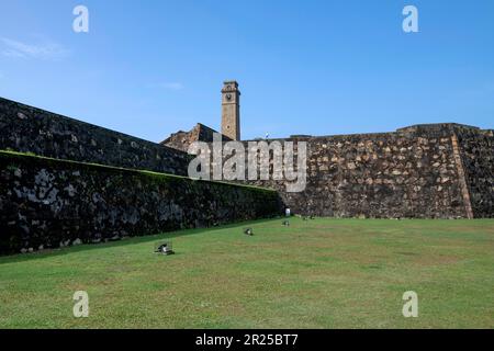 Sri Lanka, Southern Province, Sud, Süd, South, ville, Staadt, city, town, Galle, UNESCO, fortification, Befestigung, fortification, Fort Stock Photo