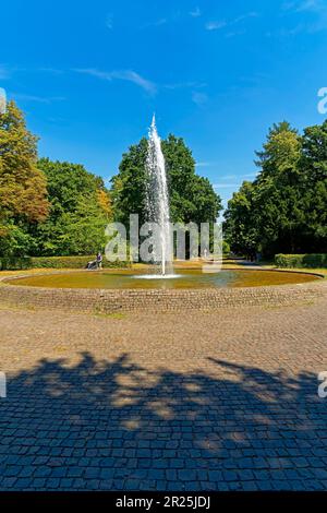 Schlosspark, Hirschbrunnen Stock Photo