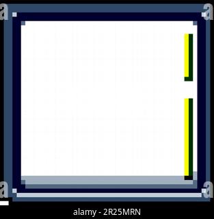 speed 5g modem game pixel art vector illustration Stock Vector