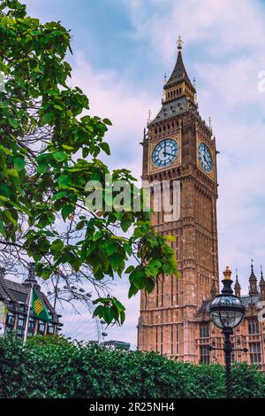 Elizabeth Tower aka Big Ben, London Stock Photo