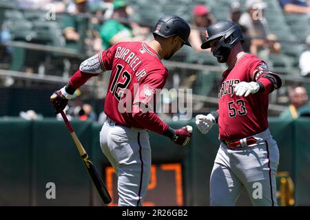 Lourdes Gurriel Jr. go-ahead run Arizona Diamondbacks Oakland