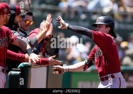 Arizona Diamondbacks' Lourdes Gurriel Jr. looks on during a baseball game  against the Washington Nationals, Thursday, June 22, 2023, in Washington.  (AP Photo/Nick Wass Stock Photo - Alamy