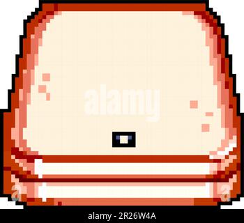 computer compact photo printer game pixel art vector illustration Stock Vector