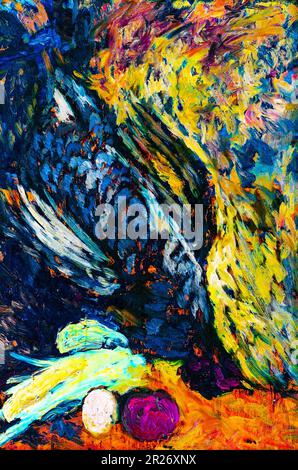 Still life with a pheasant by Zolo Palugyay Stock Photo