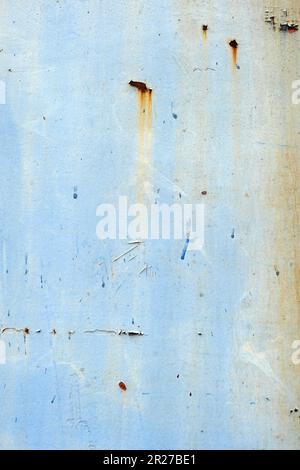 Rusty Zinc metal for Background. Stock Photo