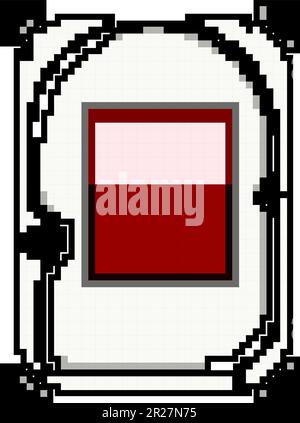 hdd hard drive game pixel art vector illustration Stock Vector Image ...