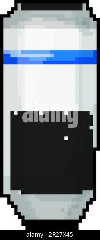 purifer ionizer air game pixel art vector illustration Stock Vector