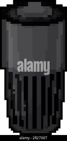 filter ionizer air game pixel art vector illustration Stock Vector