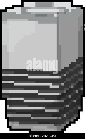 room ionizer air game pixel art vector illustration Stock Vector