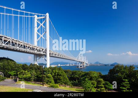 Seto-ohashi, Kita Bisan-seto Bridge Stock Photo - Alamy