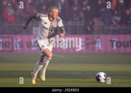 Toronto, Canada. 17th May, 2023. Federico Bernardeschi #10 of Toronto FC in action during the MLS game between Toronto FC and New York Red Bulls at BMO field. The game ended 0:0. (Photo by Angel Marchini/SOPA Images/Sipa USA) Credit: Sipa USA/Alamy Live News Stock Photo