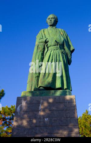 Statue of Ryoma Sakamoto Stock Photo - Alamy