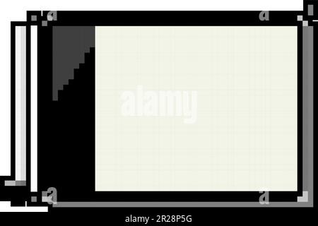 computer stylus pen game pixel art vector illustration Stock Vector ...