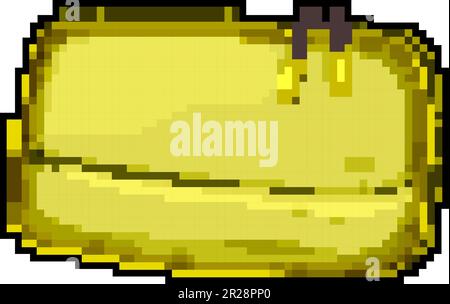 student pencil case game pixel art vector illustration Stock Vector