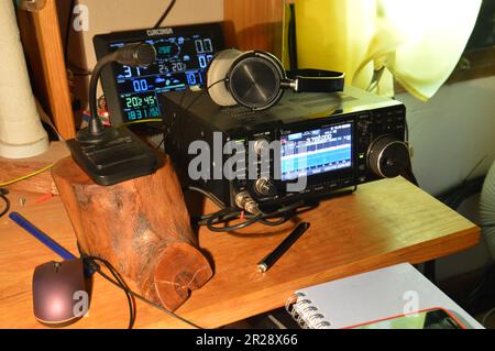 Ham radio Stock Photo