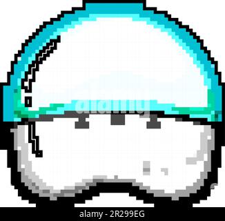 energy smart lamp game pixel art vector illustration Stock Vector