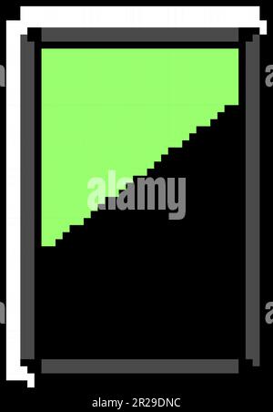 memory ssd storage game pixel art vector illustration Stock Vector