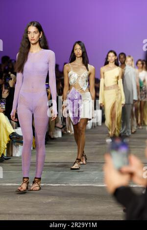 Sydney, Australia. 17th May, 2023. Models walk the runway during the KARLA SPETIC show during the Afterpay Australian Fashion Week 2023 at Carriageworks on MAY 17, 2023 in Sydney, Australia Credit: IOIO IMAGES/Alamy Live News Stock Photo