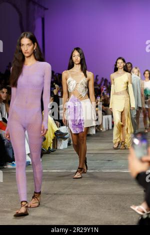 Sydney, Australia. 17th May, 2023. Models walk the runway during the KARLA SPETIC show during the Afterpay Australian Fashion Week 2023 at Carriageworks on MAY 17, 2023 in Sydney, Australia Credit: IOIO IMAGES/Alamy Live News Stock Photo