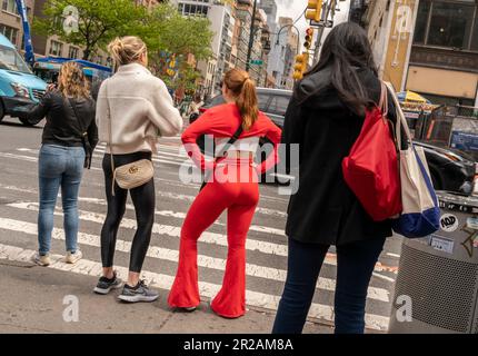 Activities in the Chelsea neighborhood in New York on Friday, May 5, 2023.  (© Richard B. Levine) Stock Photo