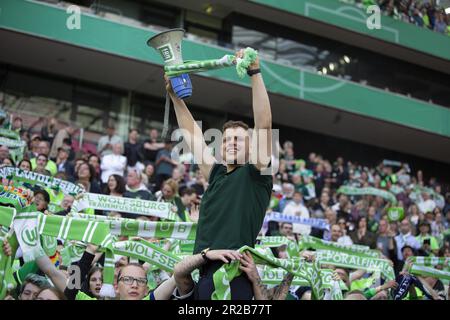 Cologne, Germany. 18th May, 2023. DFB Cup game between TSG Hoffenheim and Bayern Munich at Rhein-Energie-Stadion in Cologne, Germany (Foto: Dana Roesiger/Sports Press Photo/C - ONE HOUR DEADLINE - ONLY ACTIVATE FTP IF IMAGES LESS THAN ONE HOUR OLD - Alamy) Credit: SPP Sport Press Photo. /Alamy Live News Stock Photo