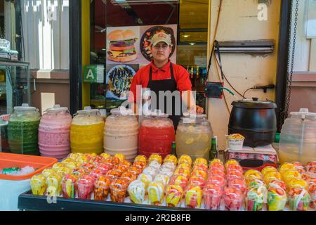 Garment district. Downtown Los Angeles, California, United States of America Stock Photo