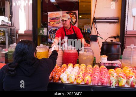 Garment district. Downtown Los Angeles, California, United States of America Stock Photo