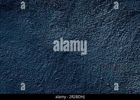 Blue-Black Stucco - Red Scrape Lower Right Stock Photo
