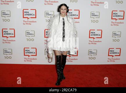 New York, United States. 18th May, 2023. Michelle Zauner attends the 2023 PEN America Literary Gala at American Museum of Natural History on Thursday, May 18, 2023 in New York City. Photo by Peter Foley/UPI Credit: UPI/Alamy Live News Stock Photo