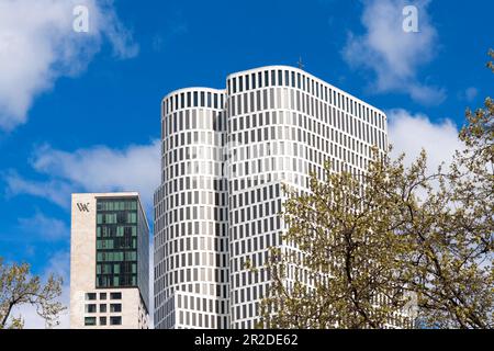 Hotels Upper West and Waldorf Astoria in Berlin, Germany Stock Photo