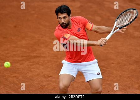 Turin, Italy, Italy. 18th May, 2023. Italy, Turin 18/05/23.Circolo della Stampa Sporting .ATP Challenger 175 Quarter finals.Piedmont Open Intesa Sanpaolo.Federico Gaio (Ita) (Photo by Tonello Abozzi/Pacific Press) (Credit Image: © Tonello Abozzi/Pacific Press via ZUMA Press Wire) EDITORIAL USAGE ONLY! Not for Commercial USAGE! Stock Photo