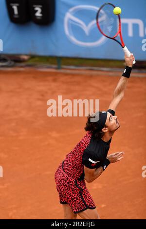 Italy, Turin 18/05/23 Circolo della Stampa Sporting  ATP Challenger 175 Quarter finals Piedmont Open Intesa Sanpaolo  Andrea Collarini (Arg) (Photo by Tonello Abozzi/Pacific Press/Sipa USA) Stock Photo