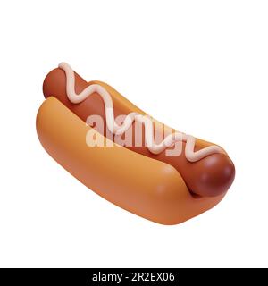 Cartoon hotdog hi-res stock photography and images - Alamy