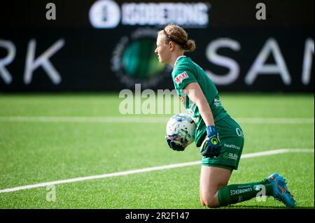 Gothenburg, Sweden. 19th May 2023. Cajsa Andersson of Linköping during the OBOS Damallsvenskan game between BK Häcken and Linköping FC on May 19, 2023 in Gothenburg. Credit: Oskar Olteus / Alamy Live News Stock Photo