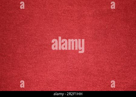 Close-up, Texture Of Natural Red Fabric In Light Color, Red Canvas Background, Stock Photo