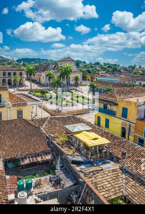 Downtown in Trinidad, Cuba Stock Photo