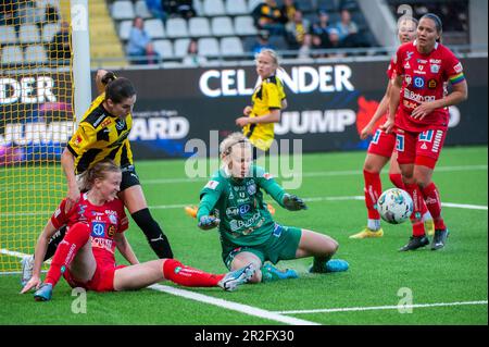 Gothenburg, Sweden. 19th May 2023. Goalkeeper Cajsa Andersson of Linköping during the OBOS Damallsvenskan game between BK Häcken and Linköping FC on May 19, 2023 in Gothenburg. Credit: Oskar Olteus / Alamy Live News Stock Photo